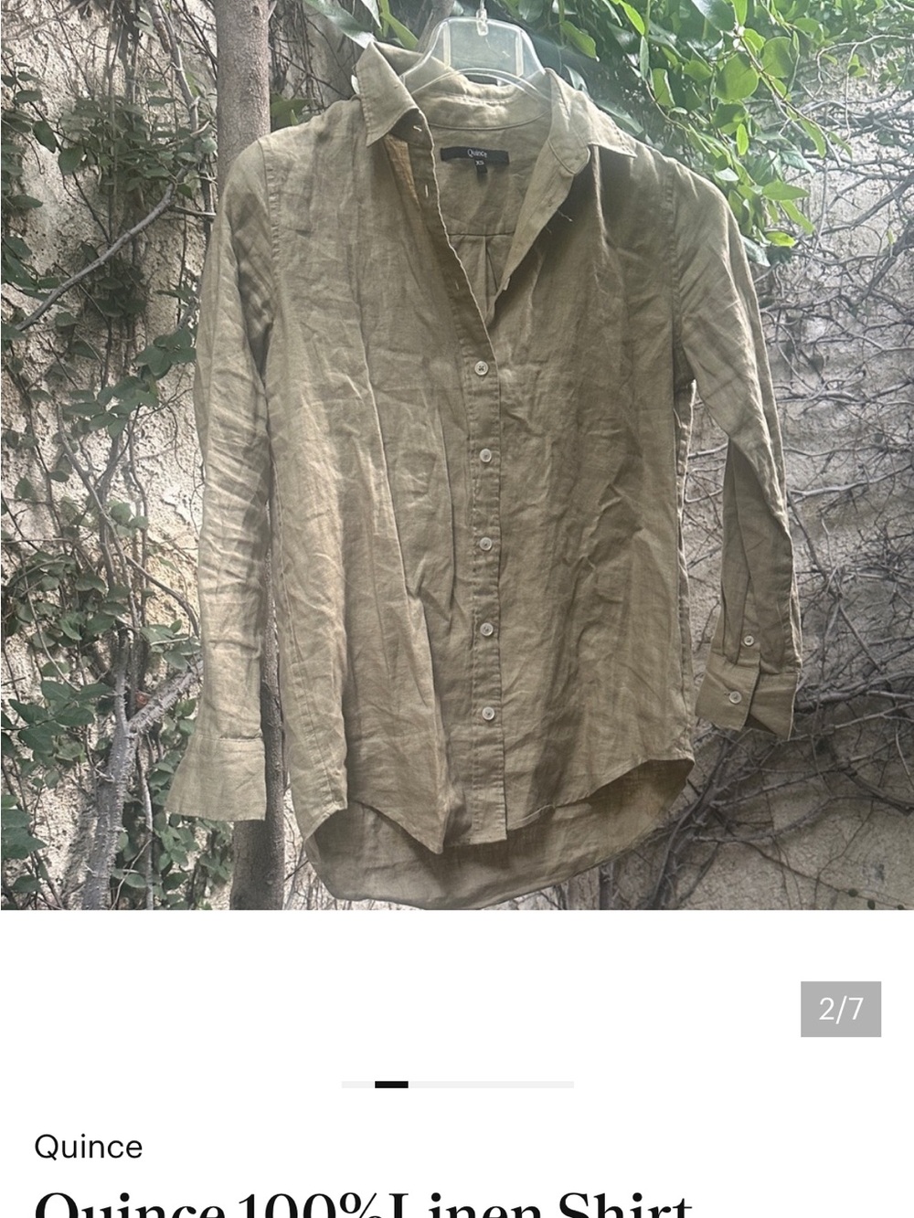 Quince 100% Linen Shirt